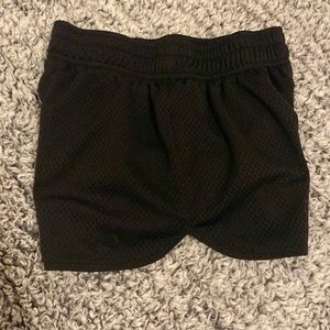 Kids shorts, medium 8-10, black athletic shorts.